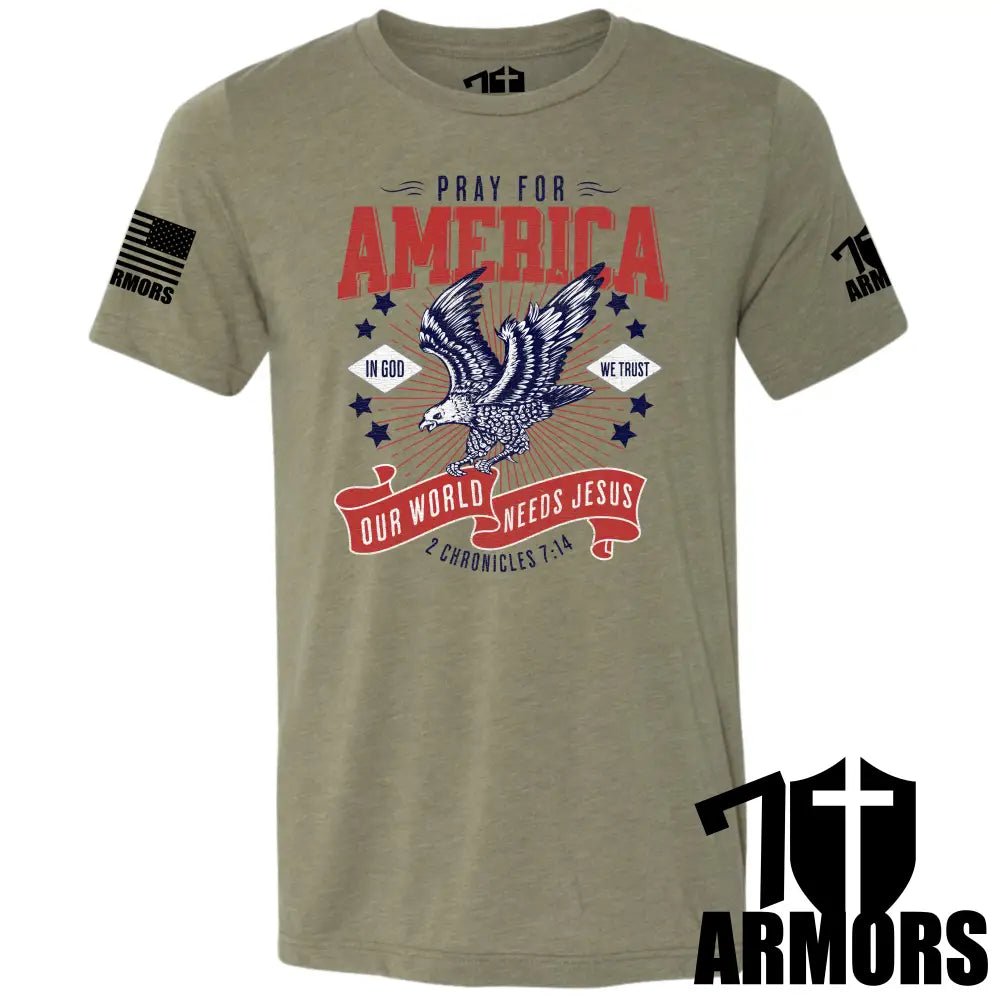 AMERICA NEEDS JESUS T - SHIRT - Rustic Avenue