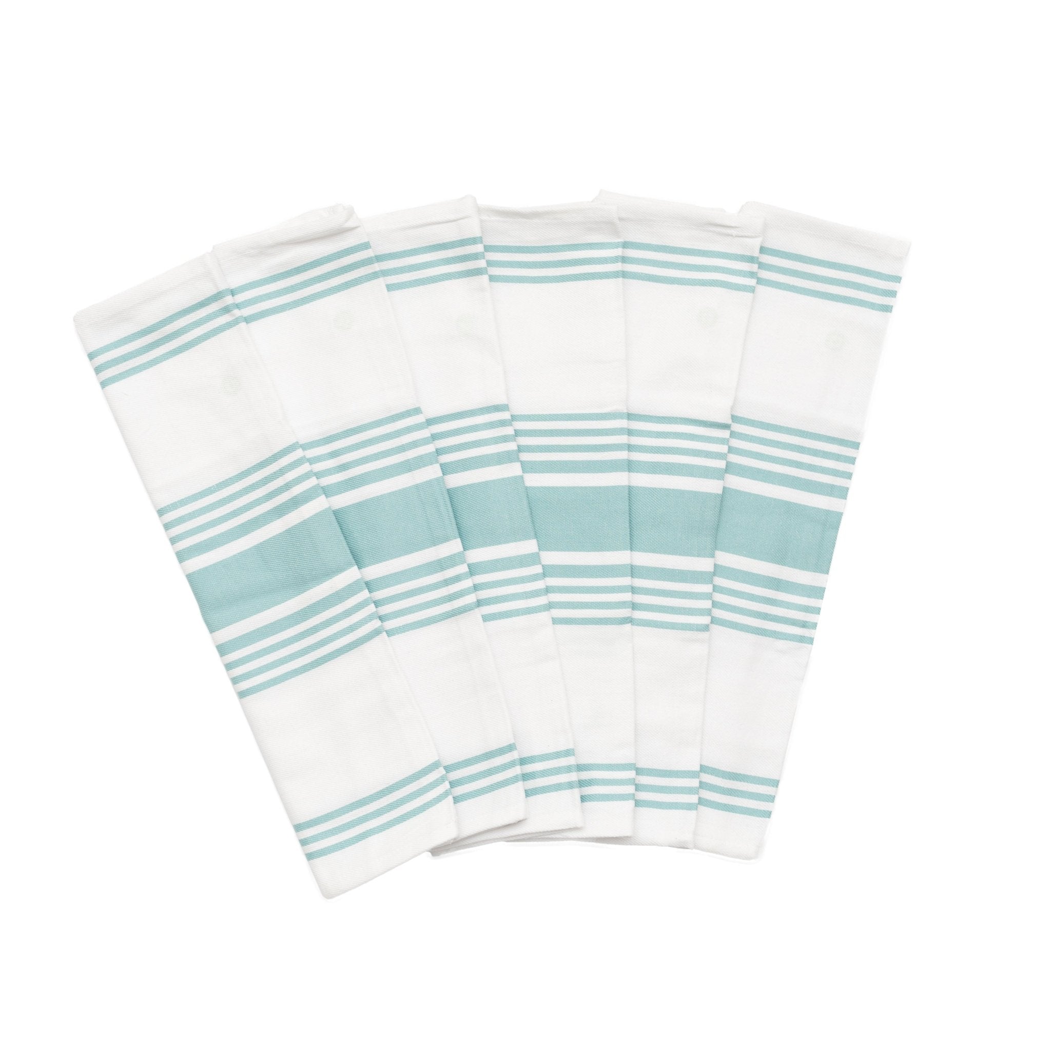 Striped Kitchen Towels - Rustic Avenue