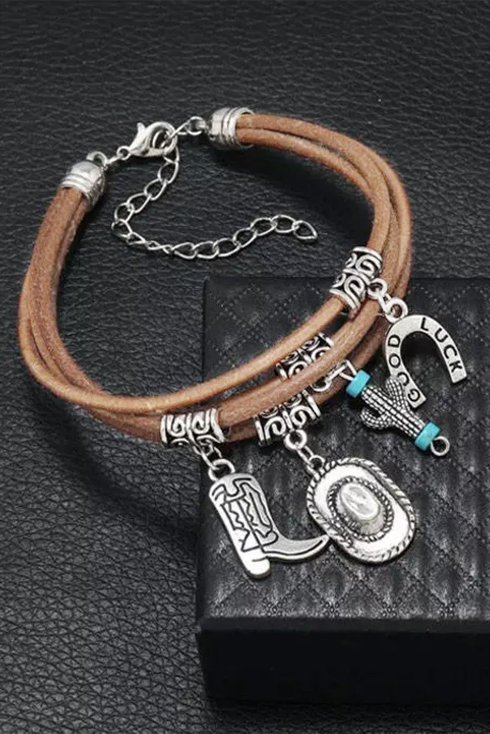 Salma Luck Cactus Layered Bracelet - Rustic Avenue