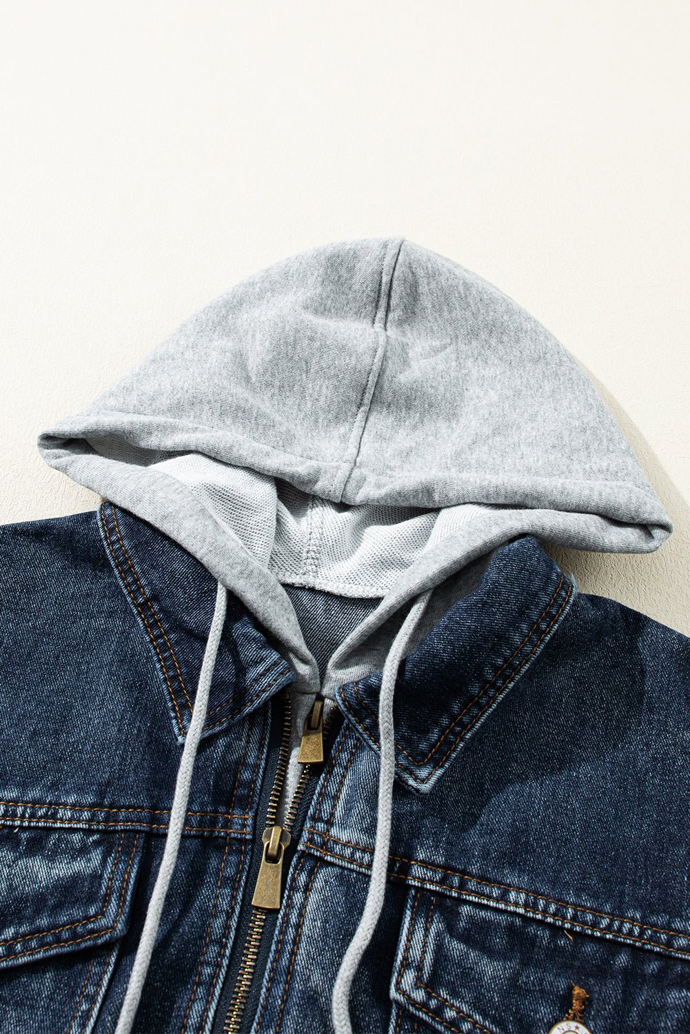 Mia Hooded Zip Up Jacket - Rustic Avenue