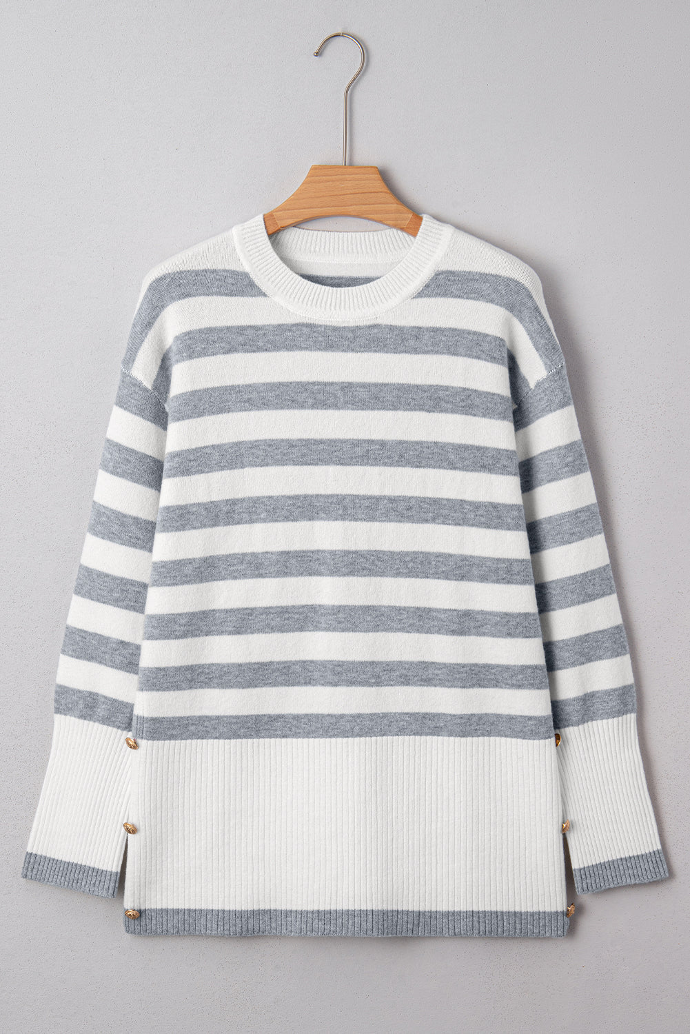 Rebecca Drop Shoulder Tunic Sweater - Rustic Avenue
