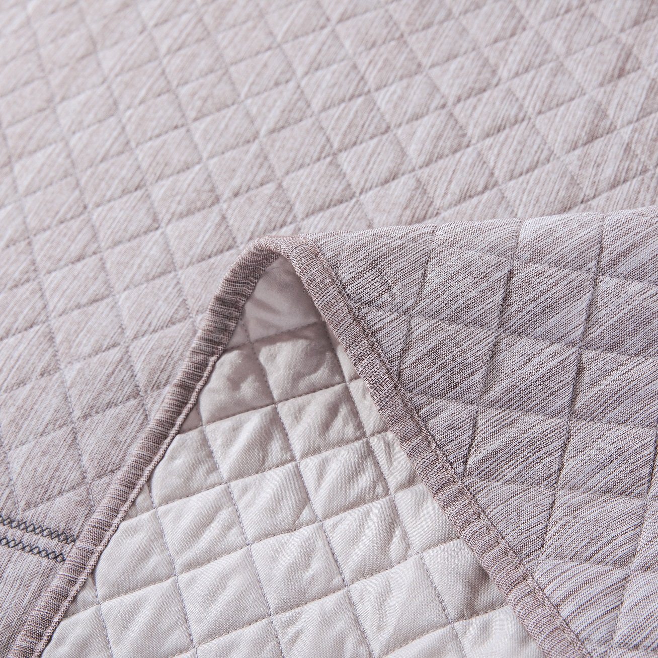 DaDa Bedding Whimsical Lavender Grey Cottage Soft Quilted Coverlet Bedspread Set (JHW866) - Rustic Avenue