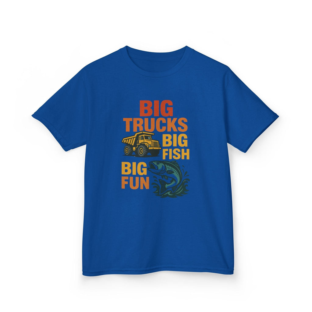 Big Trucks Big Fish Kids Tee