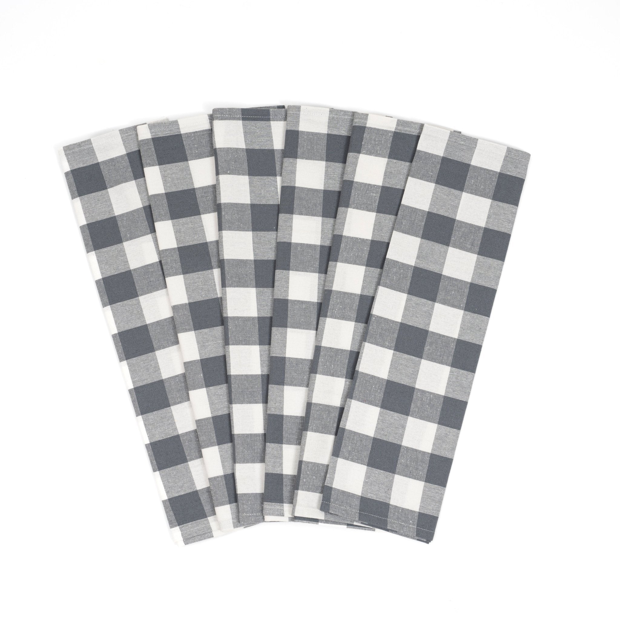 Plaid Kitchen Towels - Rustic Avenue