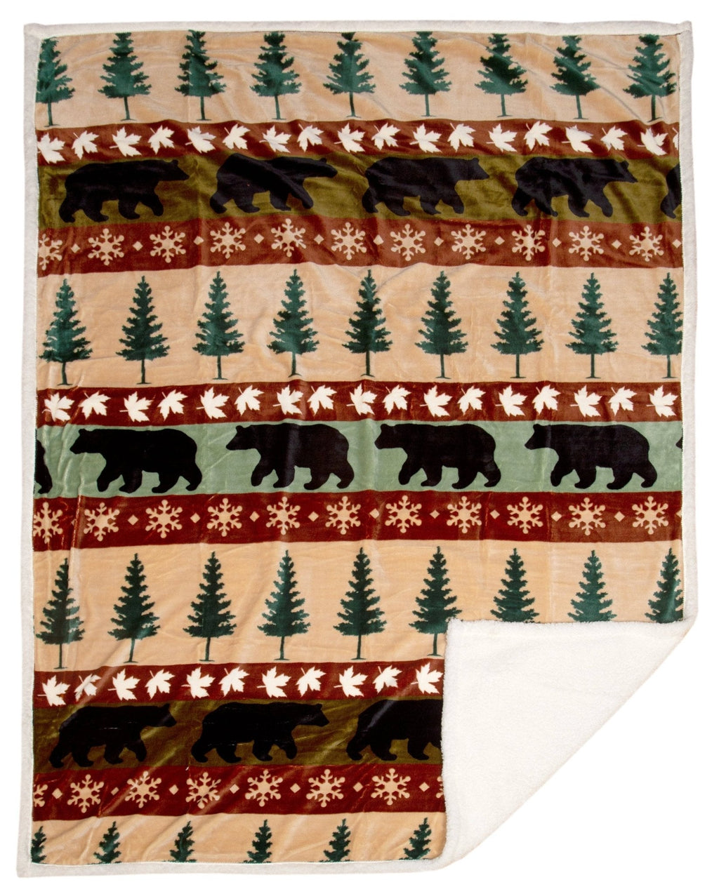 Cascade Ridge Plush Throw Blanket - Rustic Avenue