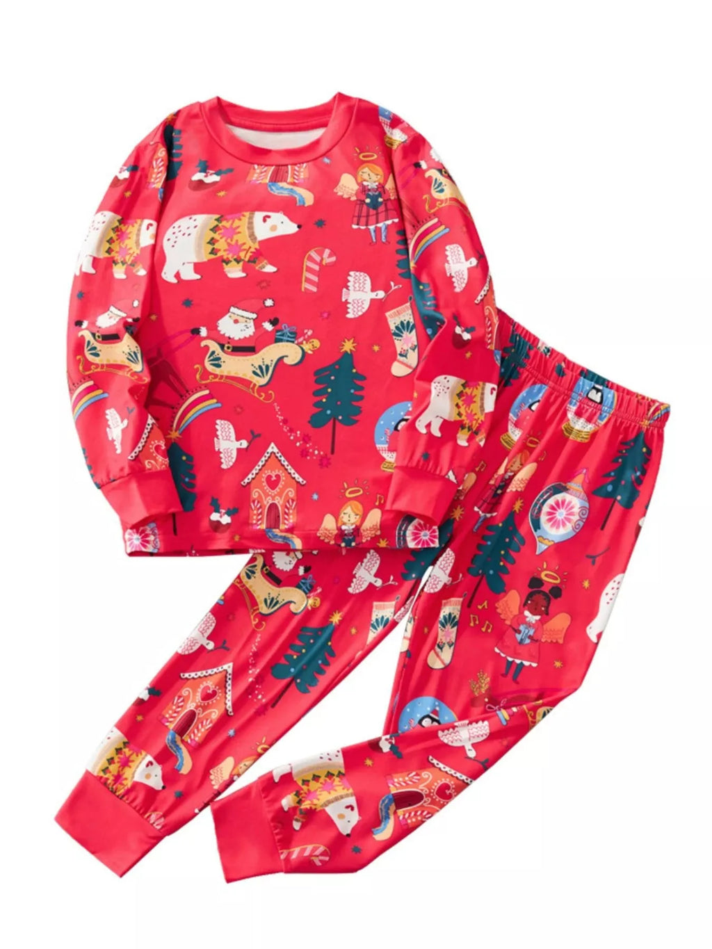 Children's Christmas Images Pajama Set