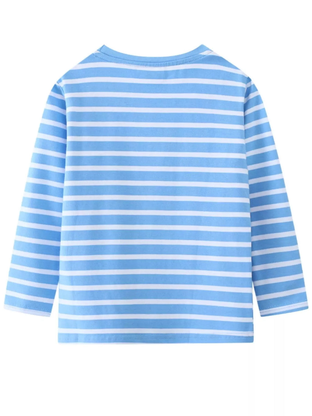 Children's Dinosaur Striped Long Sleeve T-Shirt