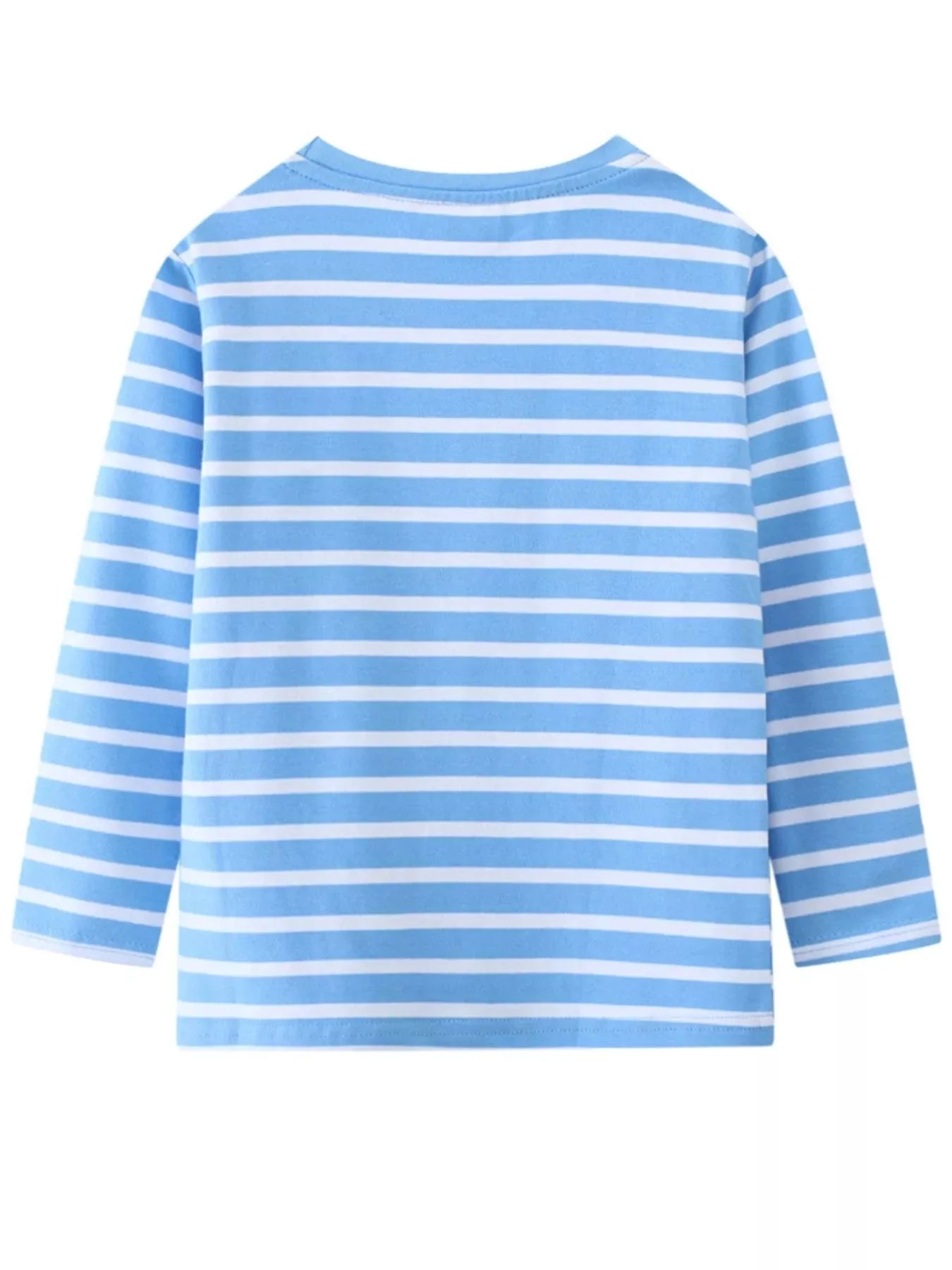 Children's Dinosaur Striped Long Sleeve T-Shirt