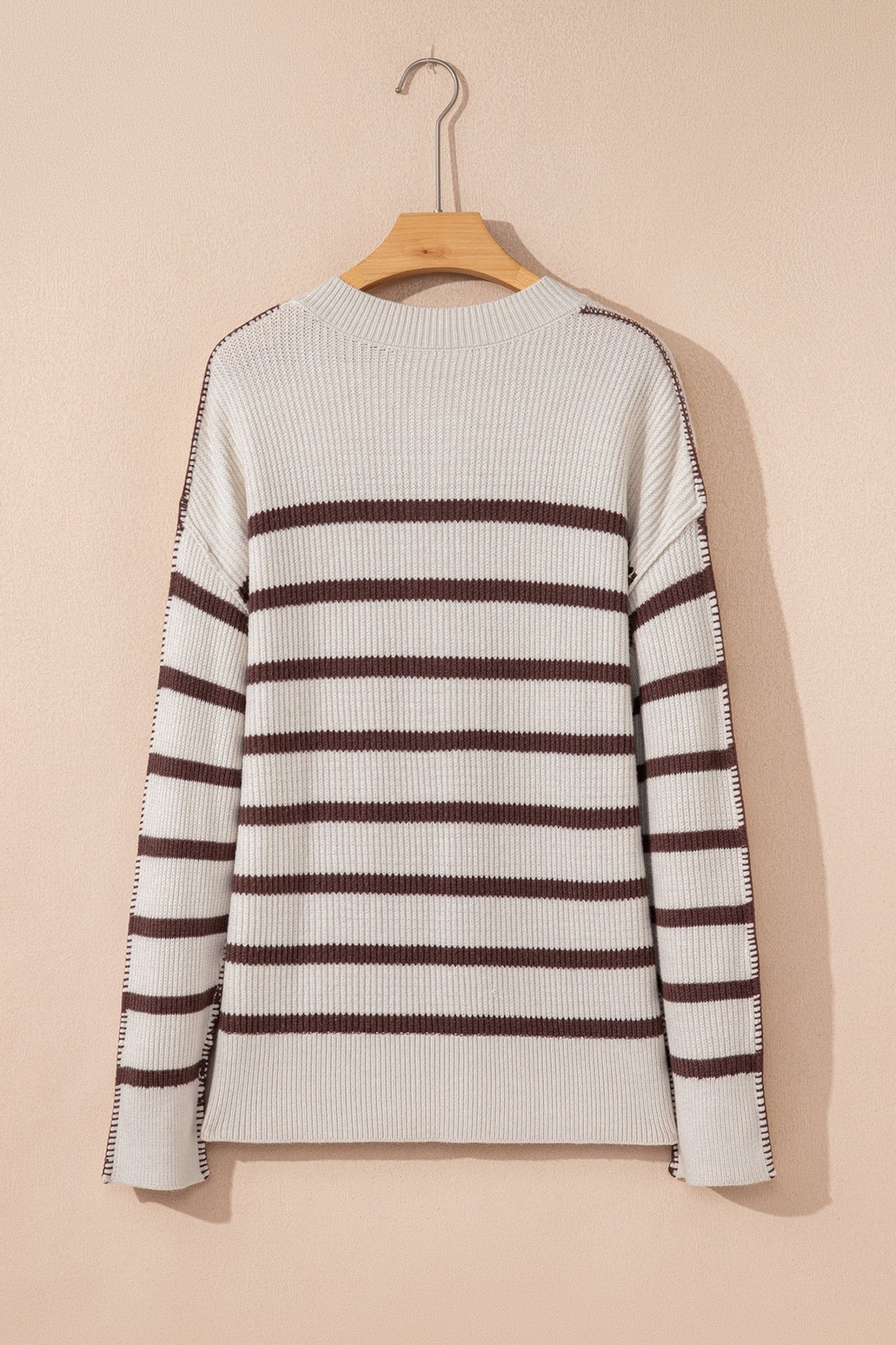 Mckenzie Drop Shoulder Slouchy Sweater - Rustic Avenue