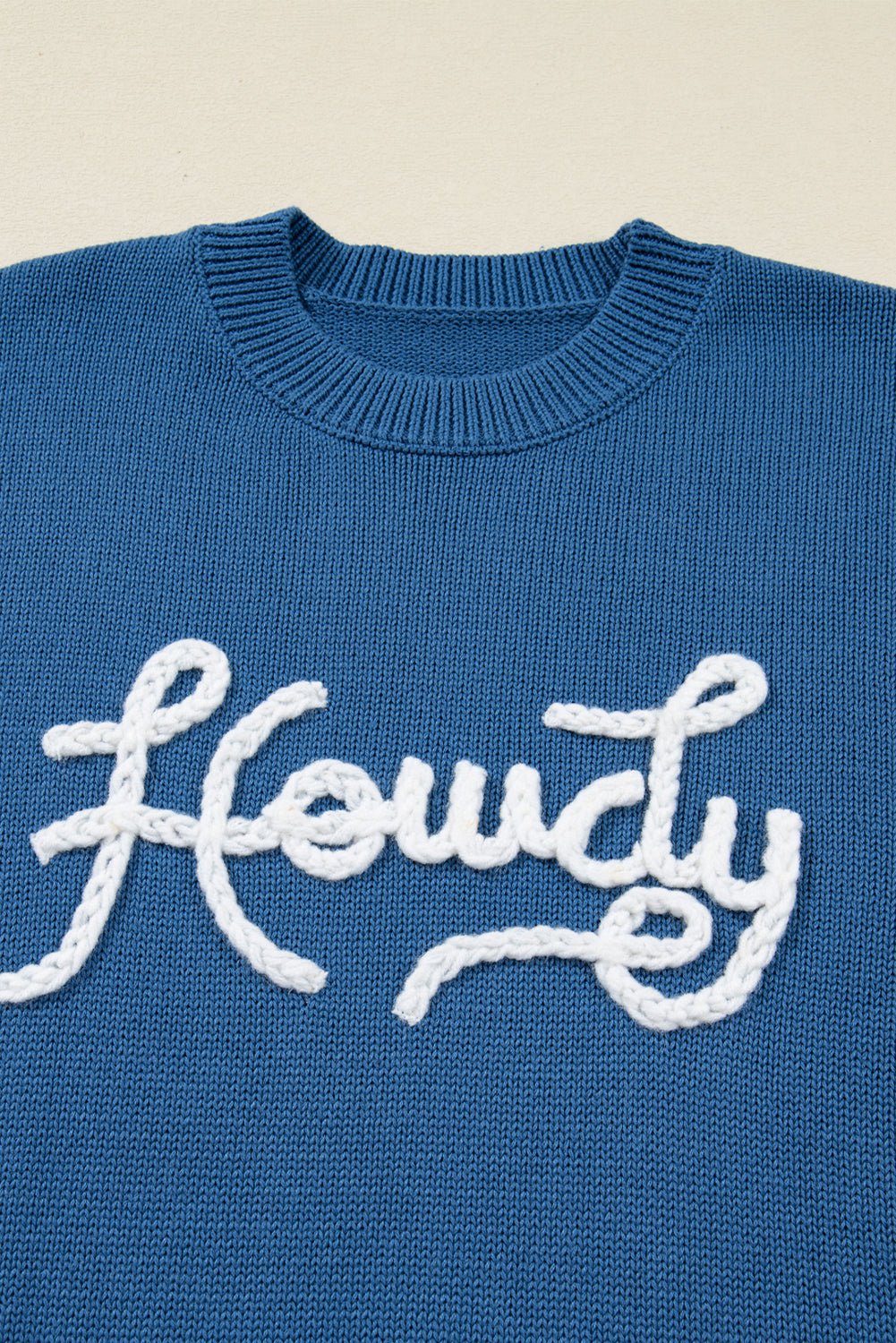 Emiyra Embroidered Graphic Western Sweater - Rustic Avenue