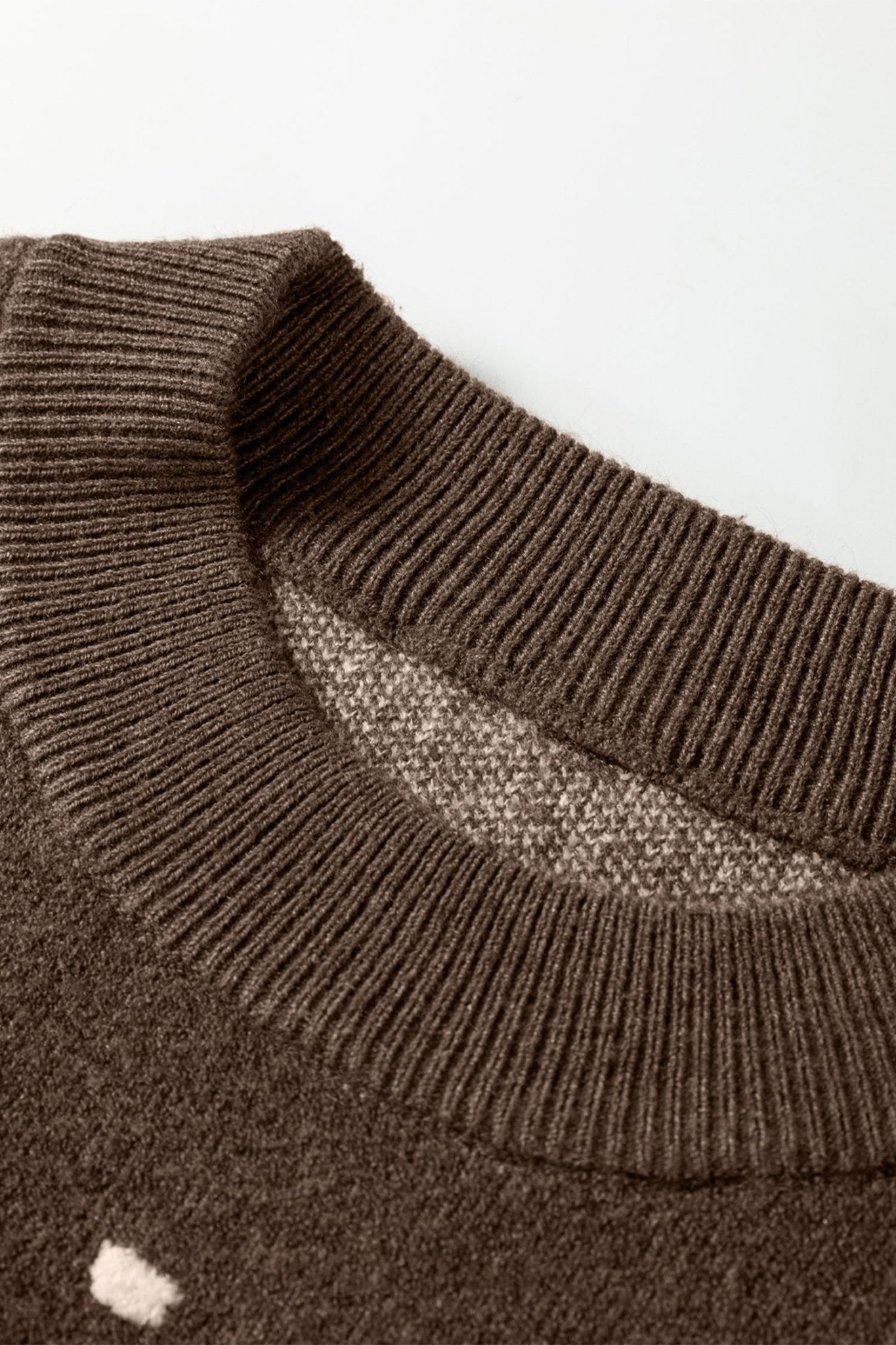 Renata Ribbed Edge Knit Sweater - Rustic Avenue