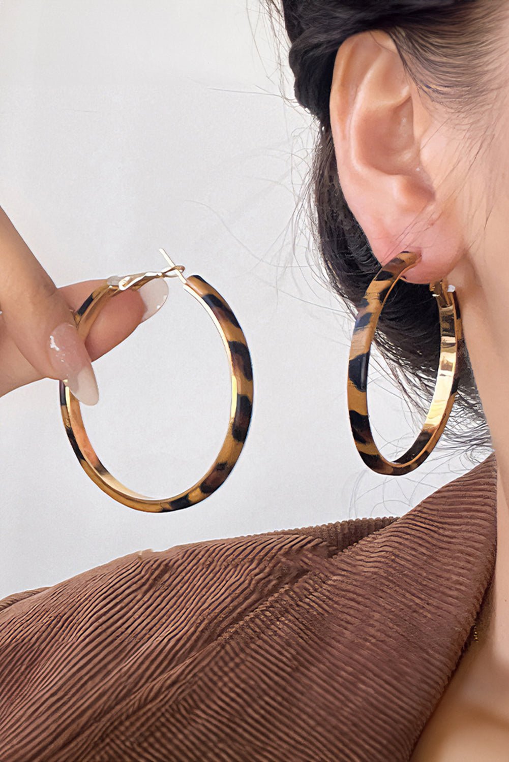 Sajira Stainless alloy Hoop Earrings - Rustic Avenue