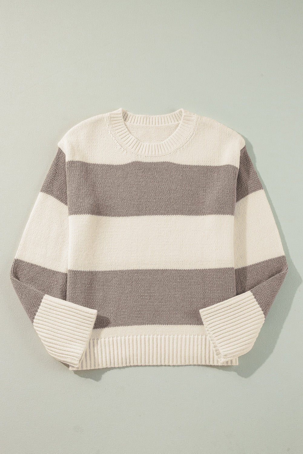 Livia Colorblock Loose Pullover Sweater - Rustic Avenue