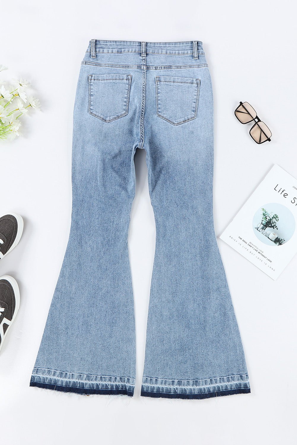 Lana High Rise Flare Jeans - Rustic Avenue