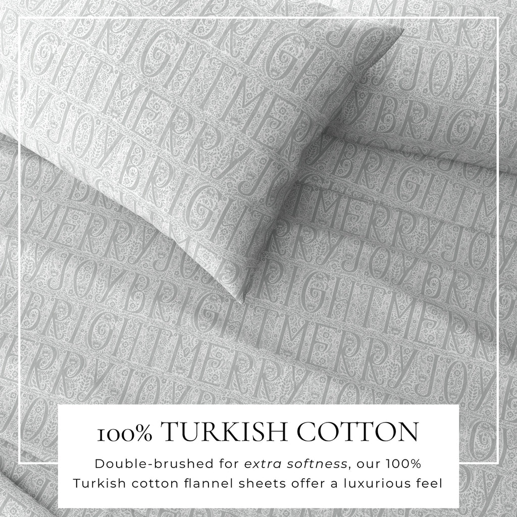Turkish Cotton Flannel Sheet - Belle Collection - Rustic Avenue