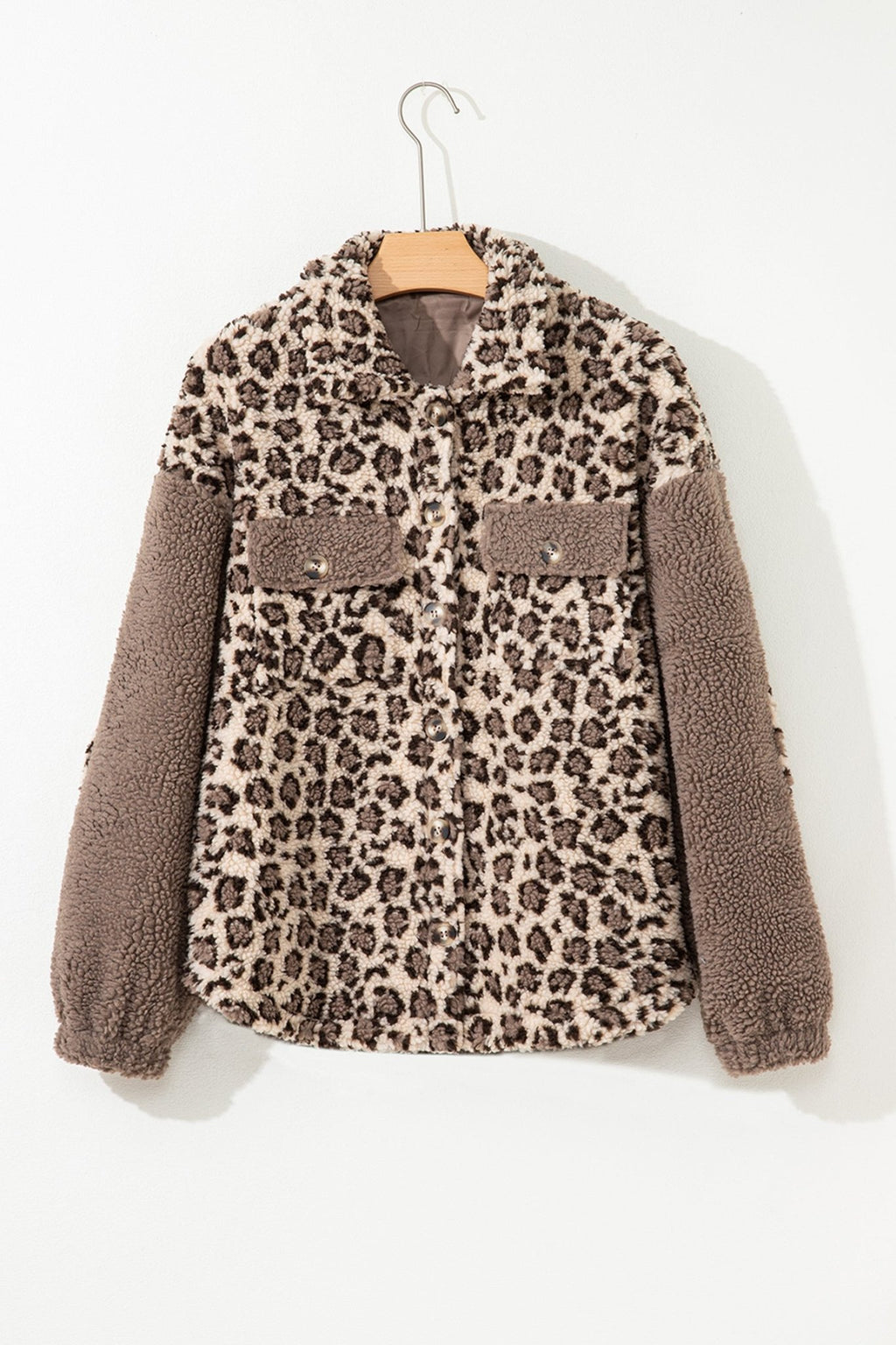 Alianna Flap Collared Up Jacket - Rustic Avenue