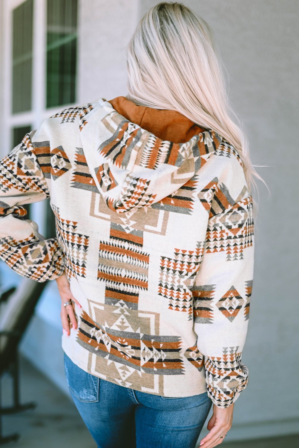 Isabella Kangaroo Half Zip Hoodie - Rustic Avenue