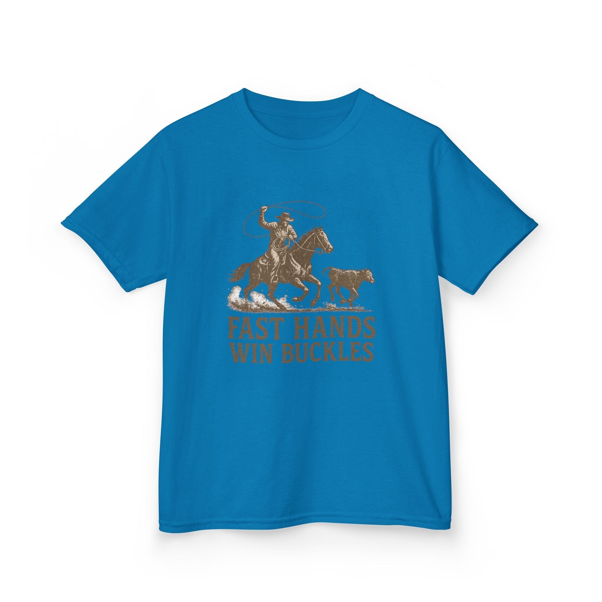 Fast Hands Win Buckles Kids Tee