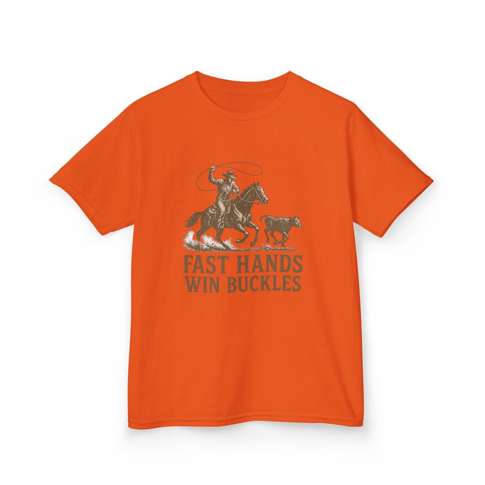 Fast Hands Win Buckles Kids Tee