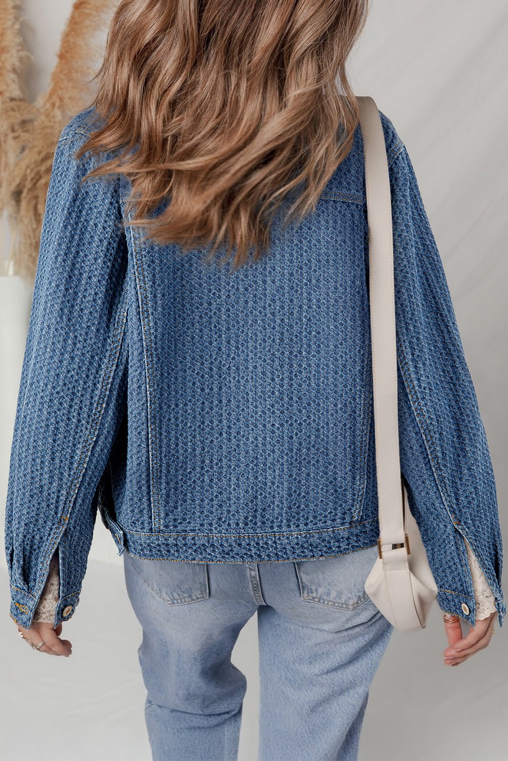 Rosalyn Flap Textured Down Jacket - Rustic Avenue