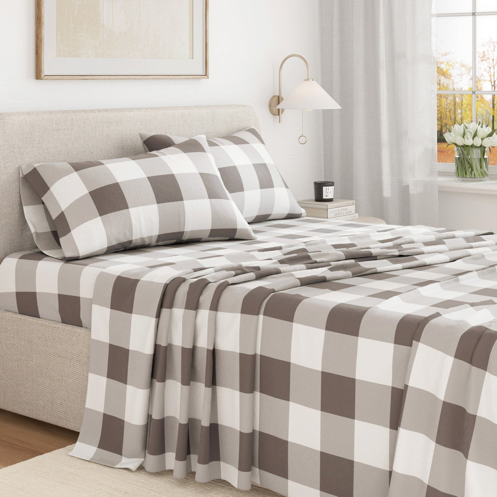 Turkish Cotton Flannel Sheet - Belle Collection - Rustic Avenue