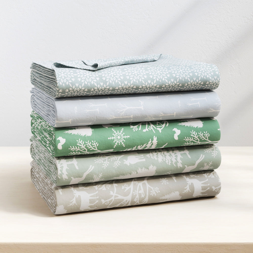 Turkish Cotton Flannel Sheet - Belle Collection - Rustic Avenue