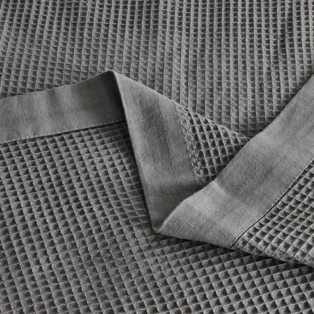 100% Cotton Small Waffle Weave Blanket - Hazel Collection - Rustic Avenue
