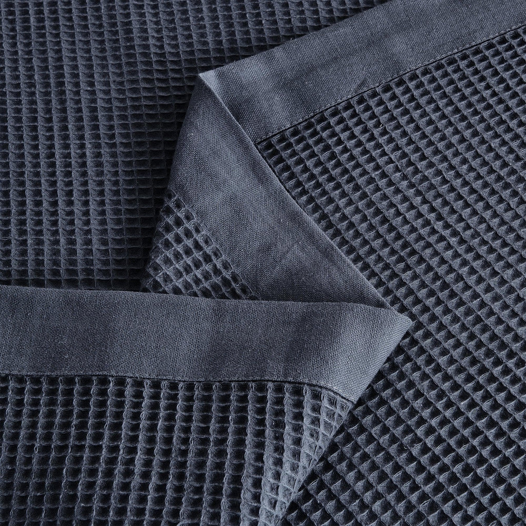 100% Cotton Small Waffle Weave Blanket - Hazel Collection - Rustic Avenue