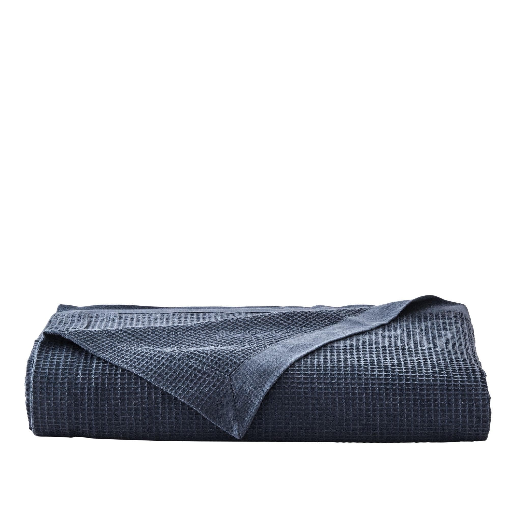 100% Cotton Small Waffle Weave Blanket - Hazel Collection - Rustic Avenue