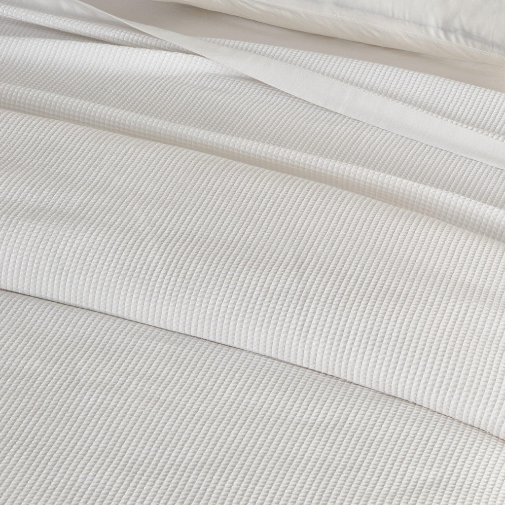 100% Cotton Small Waffle Weave Blanket - Hazel Collection - Rustic Avenue