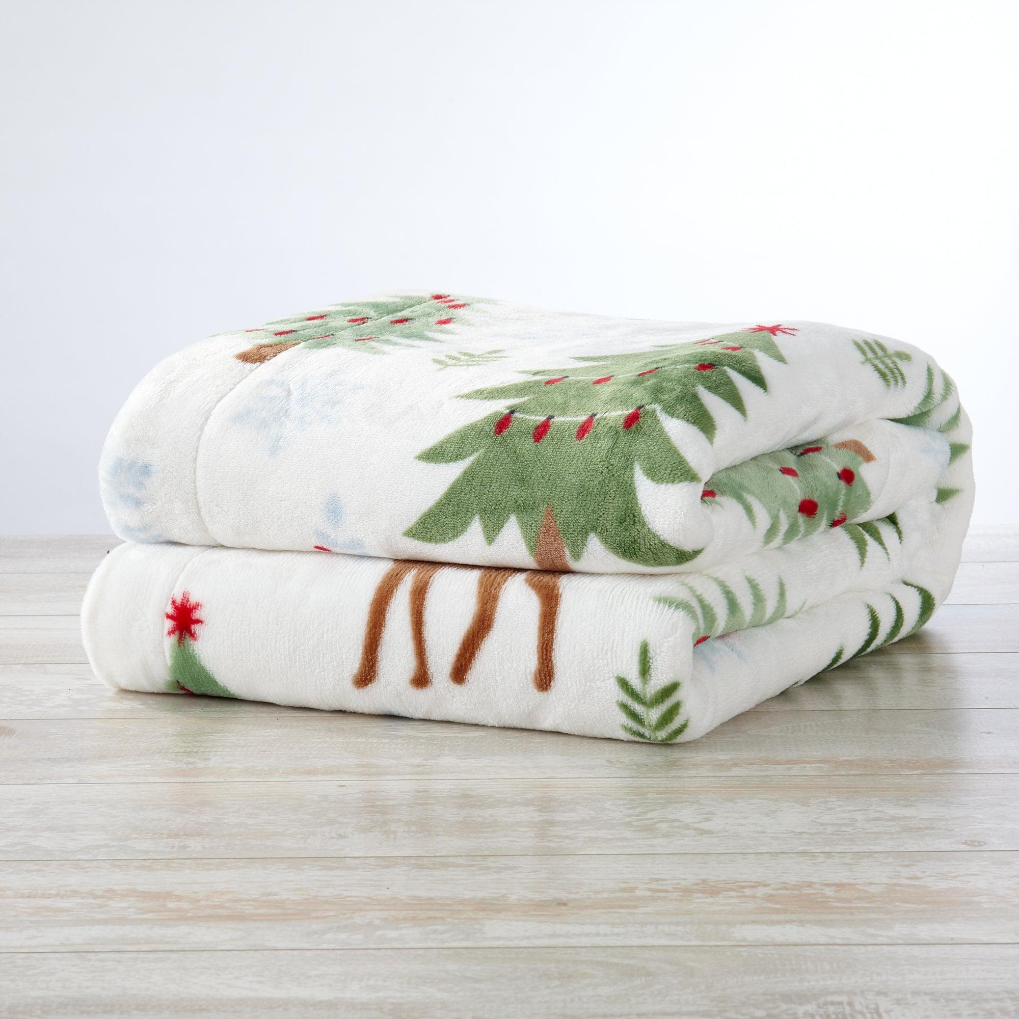Sherpa Throw Blanket - Eve Collection - Rustic Avenue