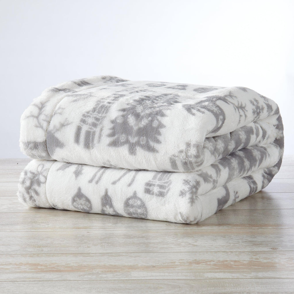 Sherpa Throw Blanket - Eve Collection - Rustic Avenue