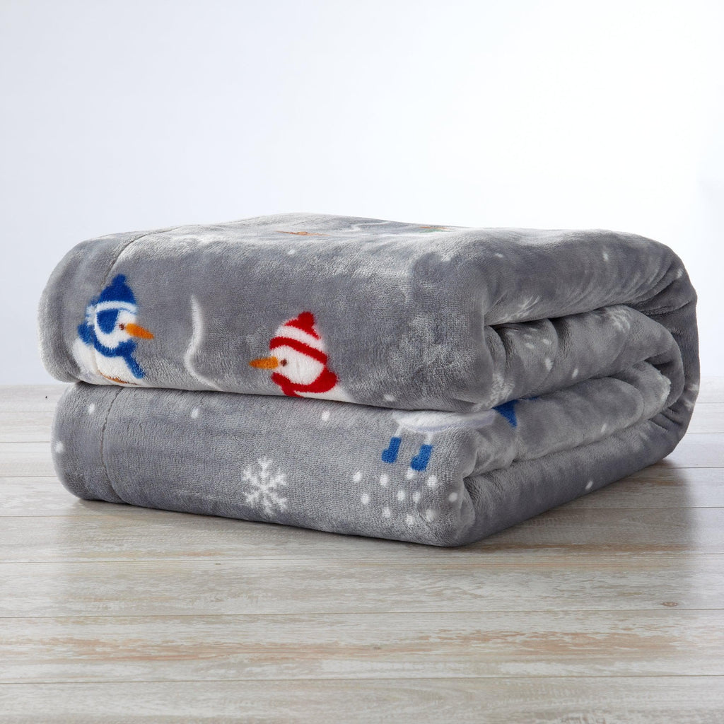 Sherpa Throw Blanket - Eve Collection - Rustic Avenue
