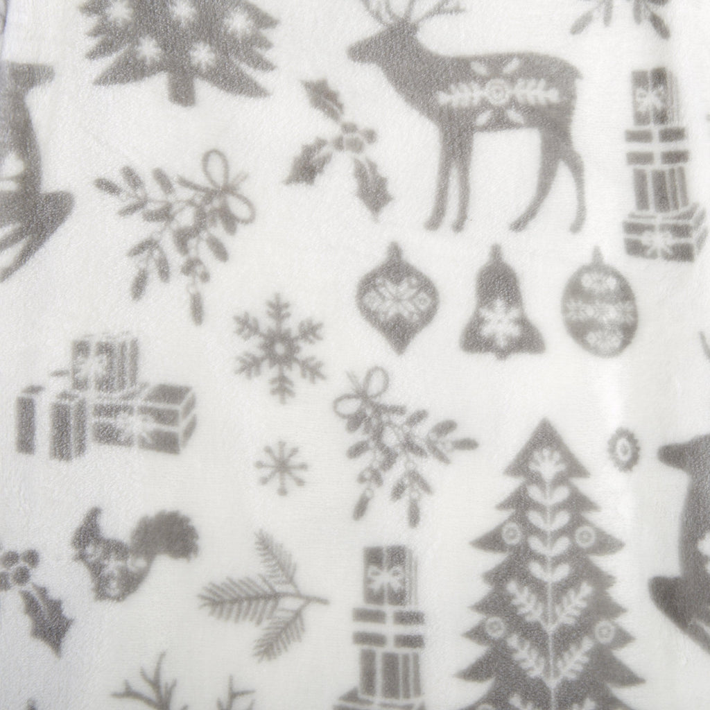 Velvet Throw Blanket - Pearl Collection - Rustic Avenue