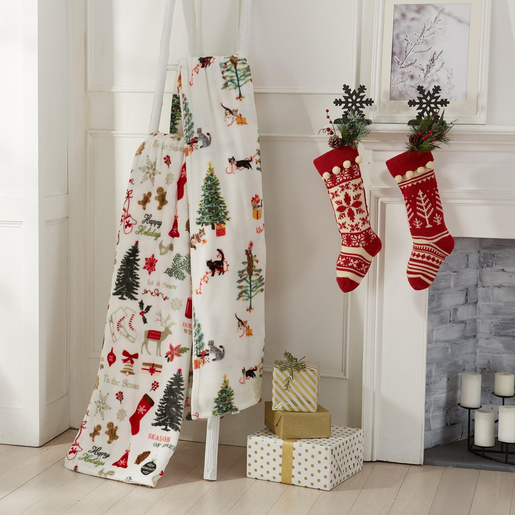 Velvet Throw Blanket - Pearl Collection - Rustic Avenue