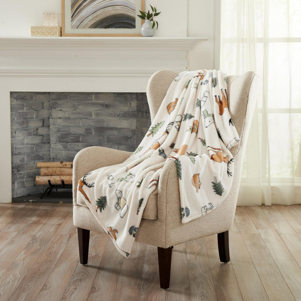 Velvet Throw Blanket - Pearl Collection - Rustic Avenue