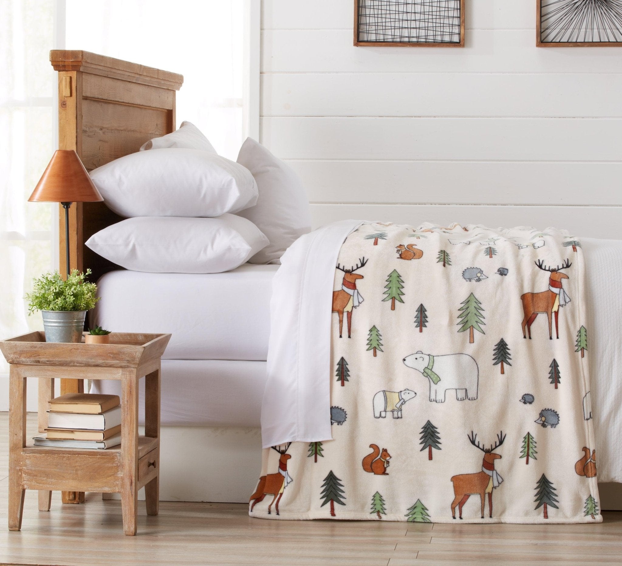 Velvet Throw Blanket - Pearl Collection - Rustic Avenue