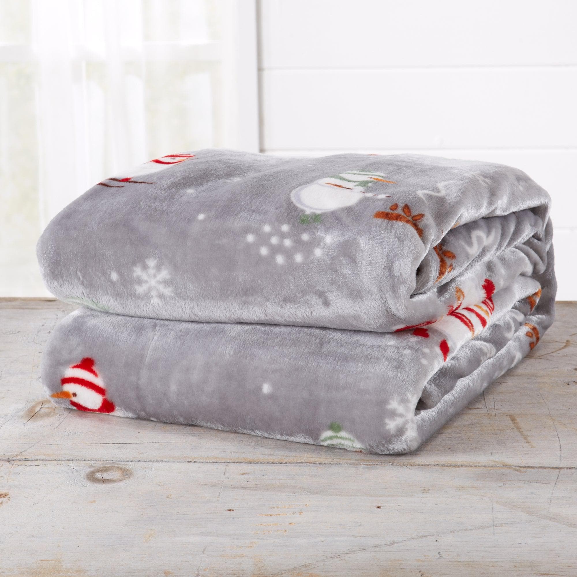 Velvet Throw Blanket - Pearl Collection - Rustic Avenue