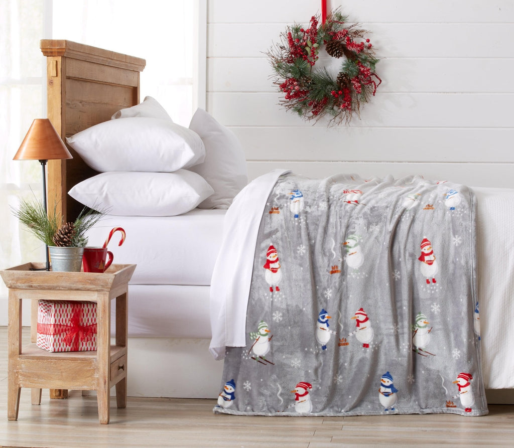 Velvet Throw Blanket - Pearl Collection - Rustic Avenue