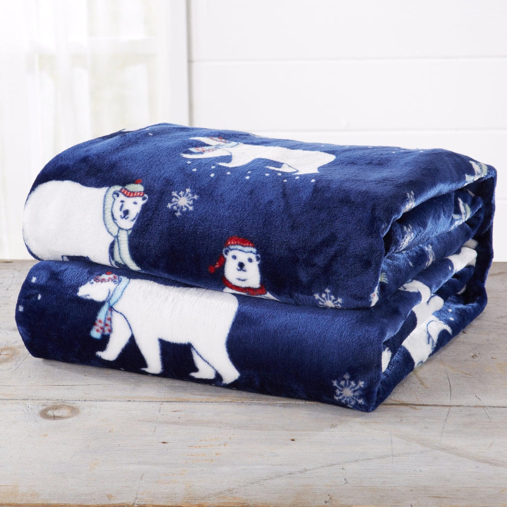 Velvet Throw Blanket - Pearl Collection - Rustic Avenue