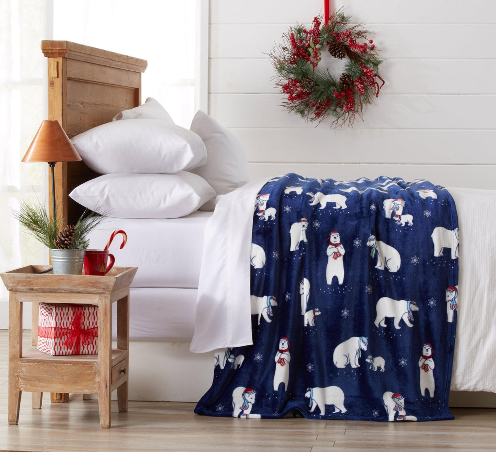Velvet Throw Blanket - Pearl Collection - Rustic Avenue