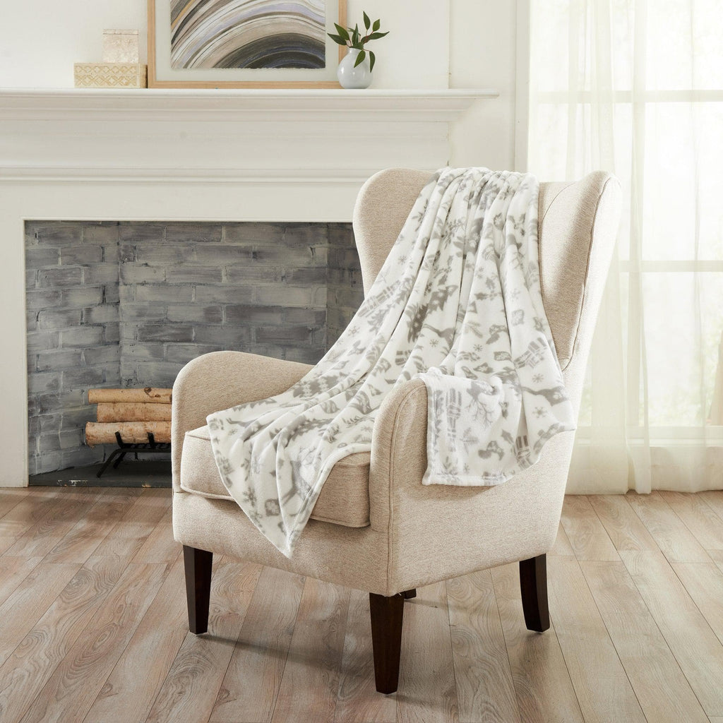 Velvet Throw Blanket - Pearl Collection - Rustic Avenue