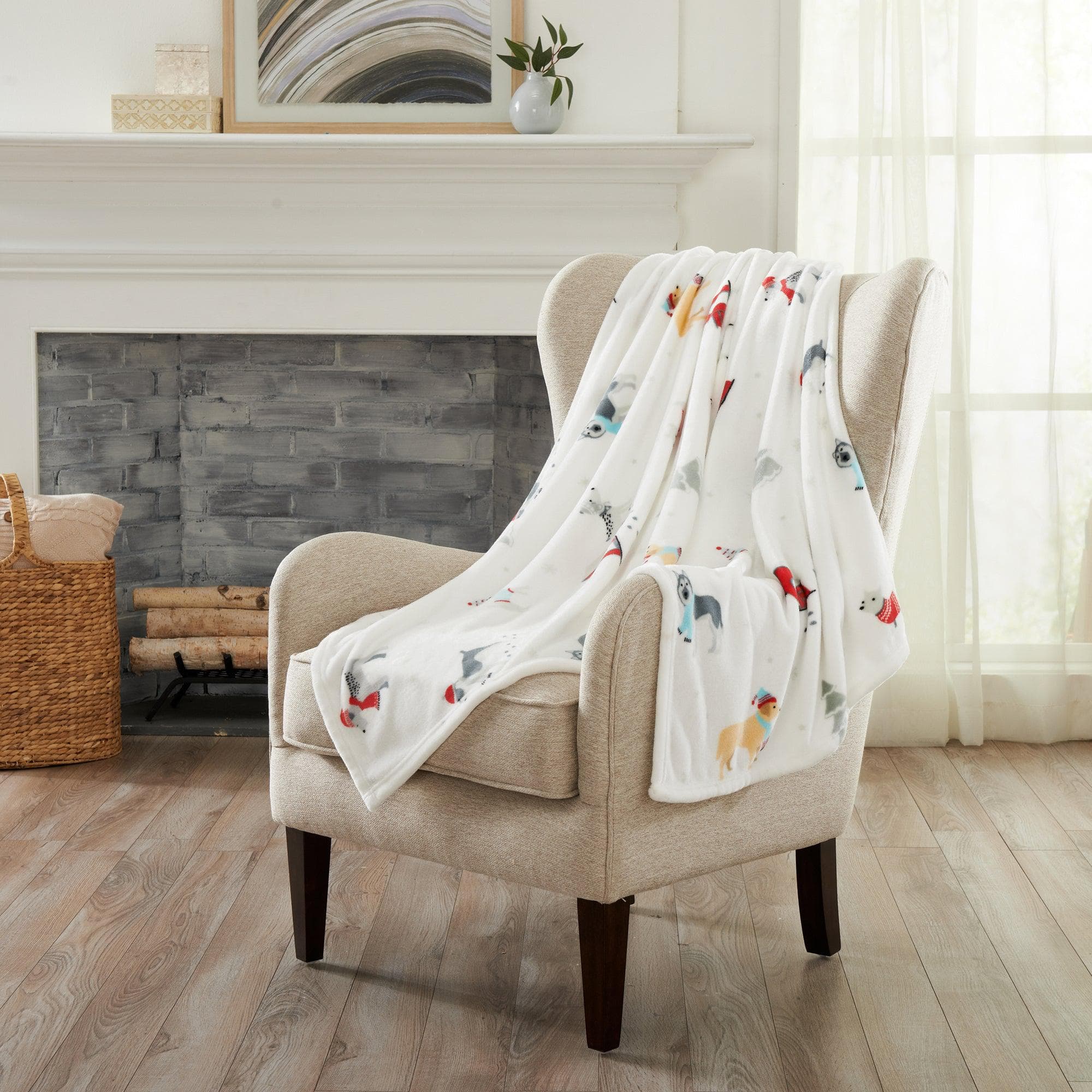 Velvet Throw Blanket - Pearl Collection - Rustic Avenue