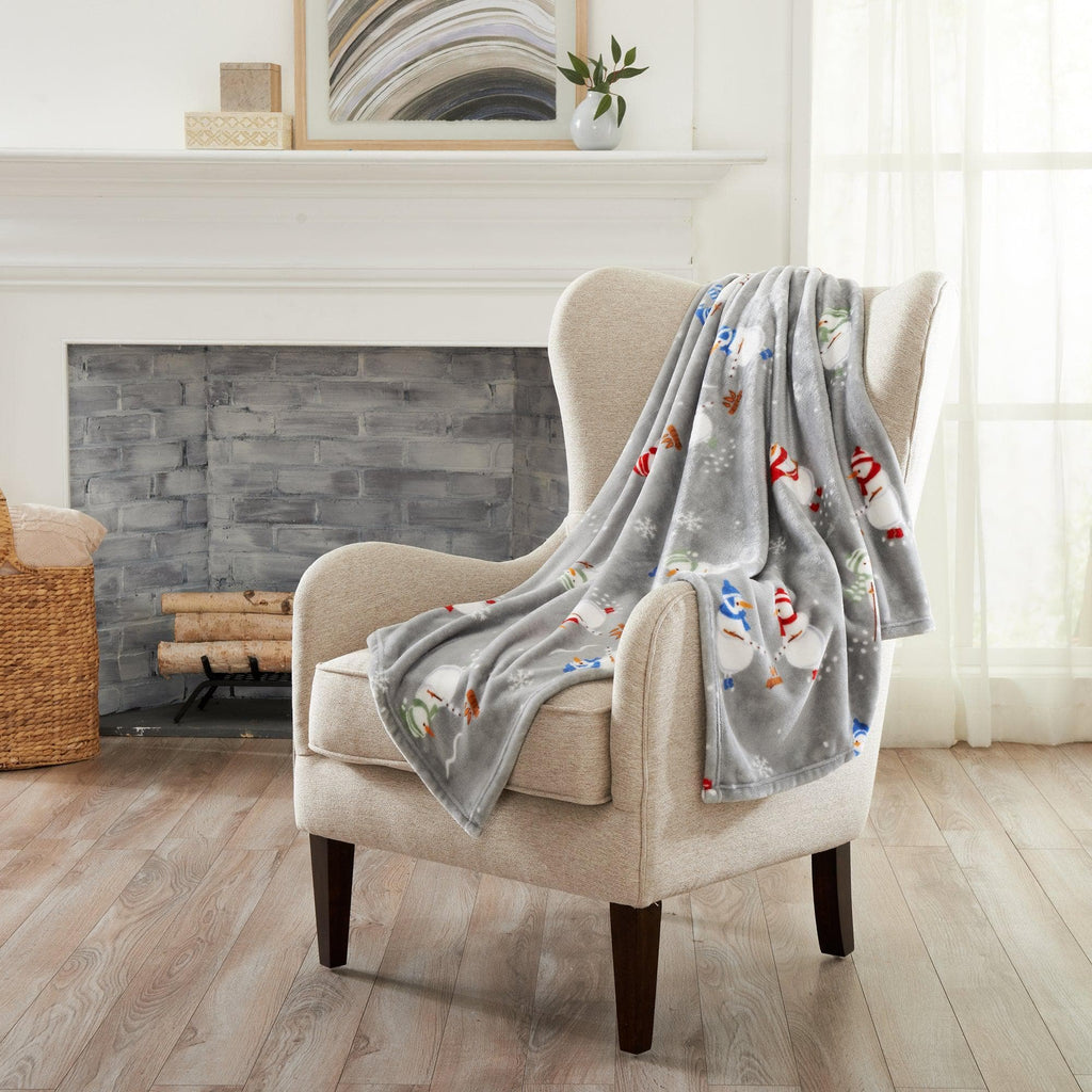 Velvet Throw Blanket - Pearl Collection - Rustic Avenue