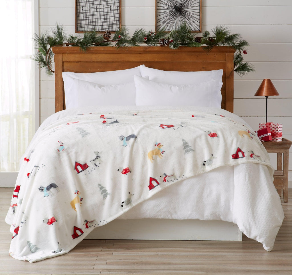 Velvet Throw Blanket - Pearl Collection - Rustic Avenue