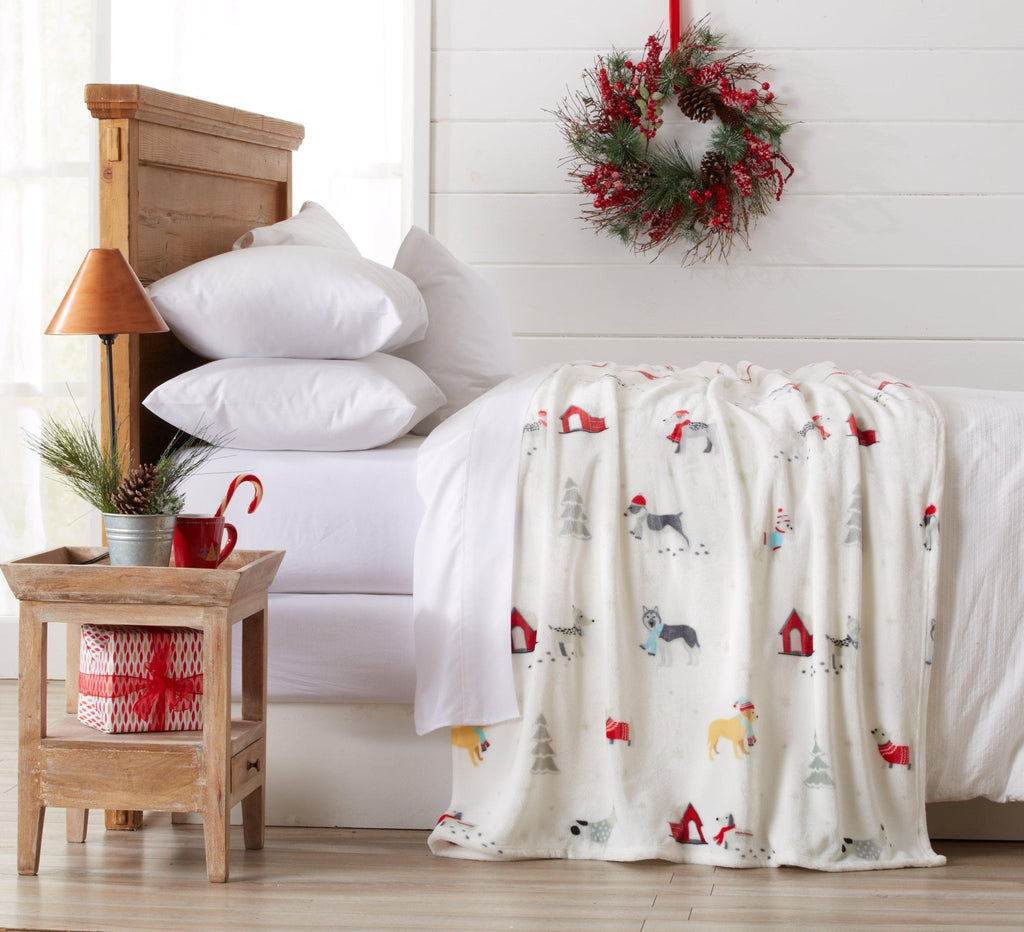 Velvet Throw Blanket - Pearl Collection - Rustic Avenue