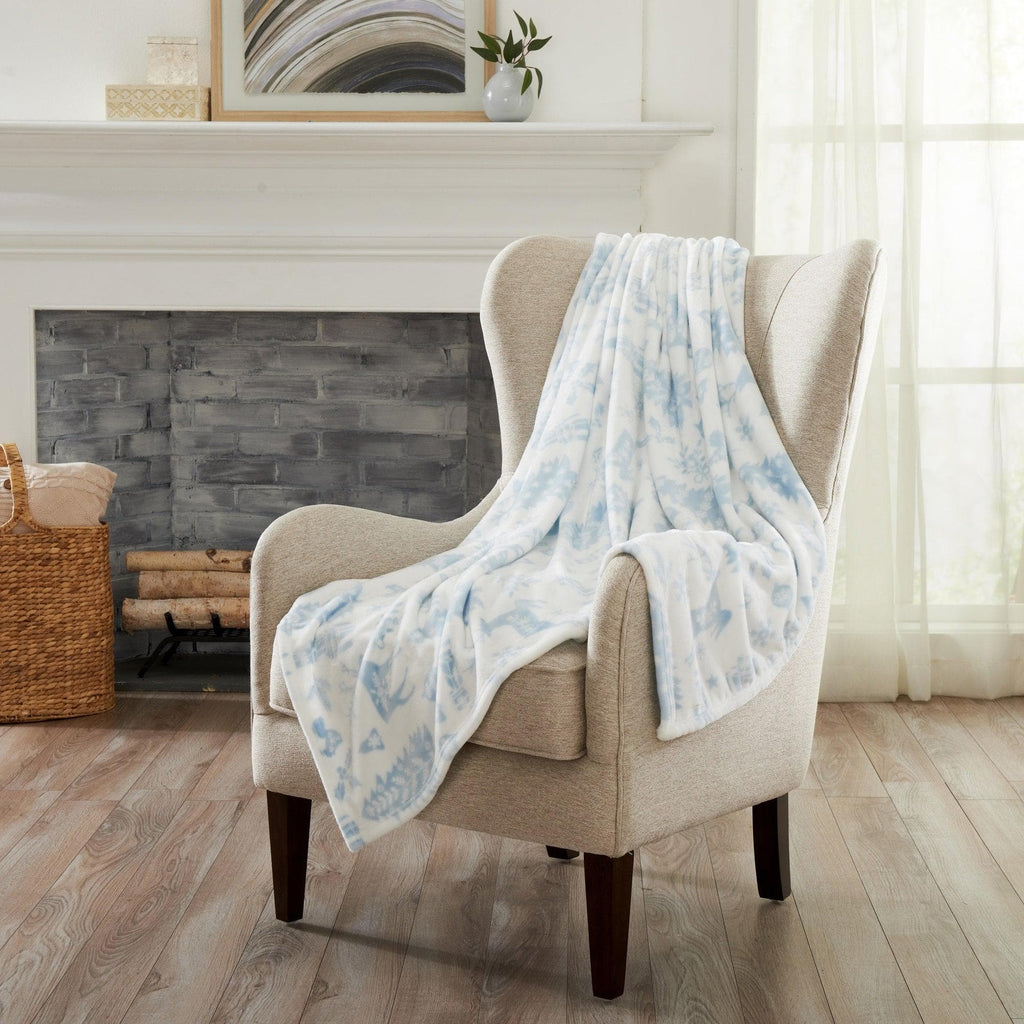 Velvet Throw Blanket - Pearl Collection - Rustic Avenue