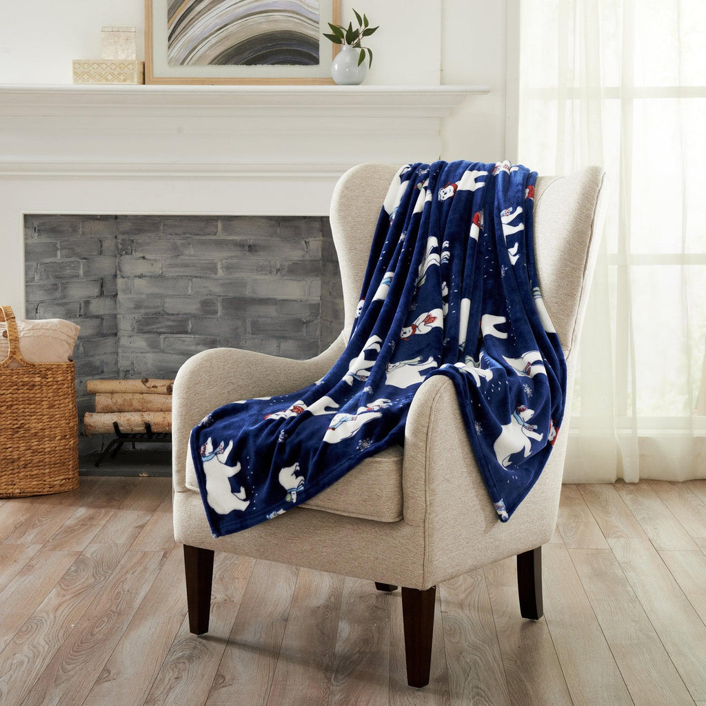 Velvet Throw Blanket - Pearl Collection - Rustic Avenue