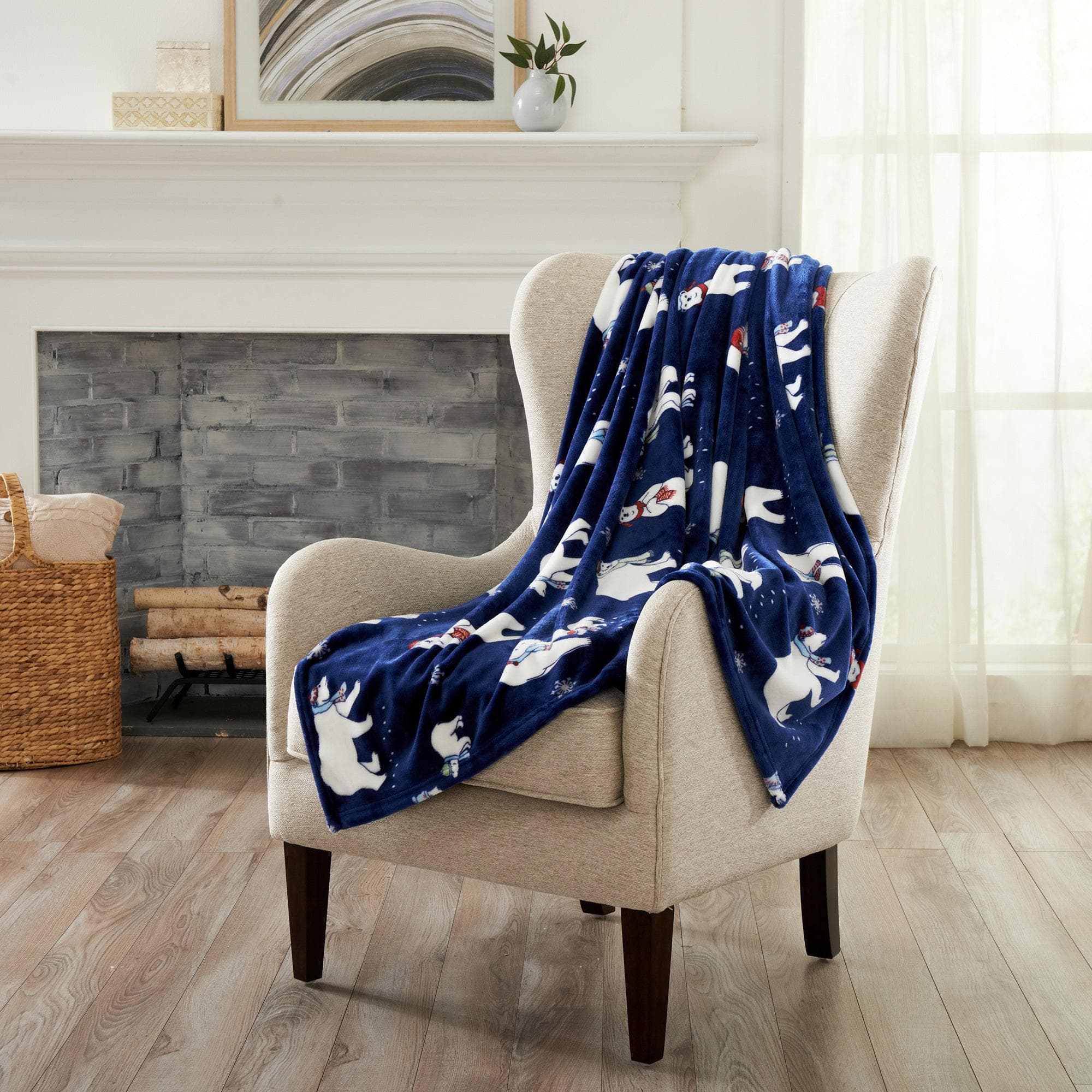 Velvet Throw Blanket - Pearl Collection - Rustic Avenue