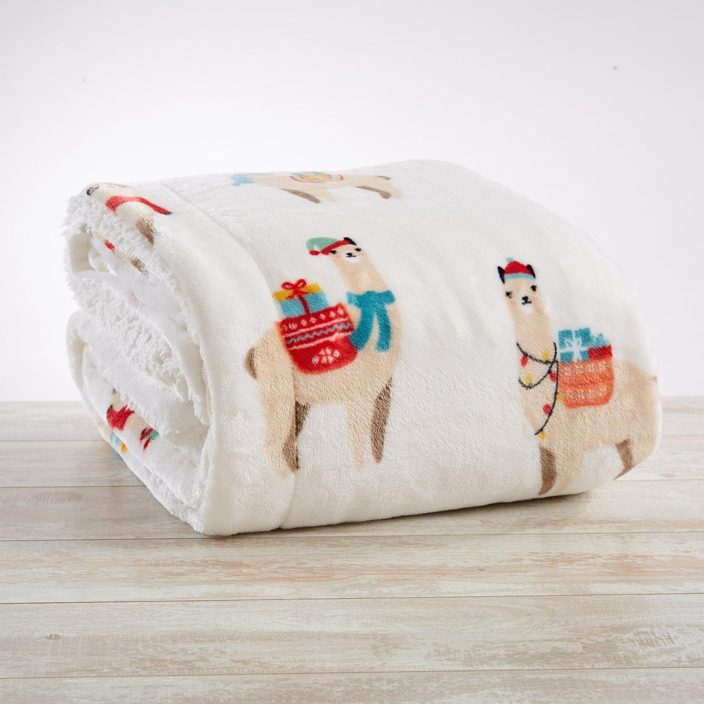 Holiday Sherpa Throw - Esmay Collection - Rustic Avenue